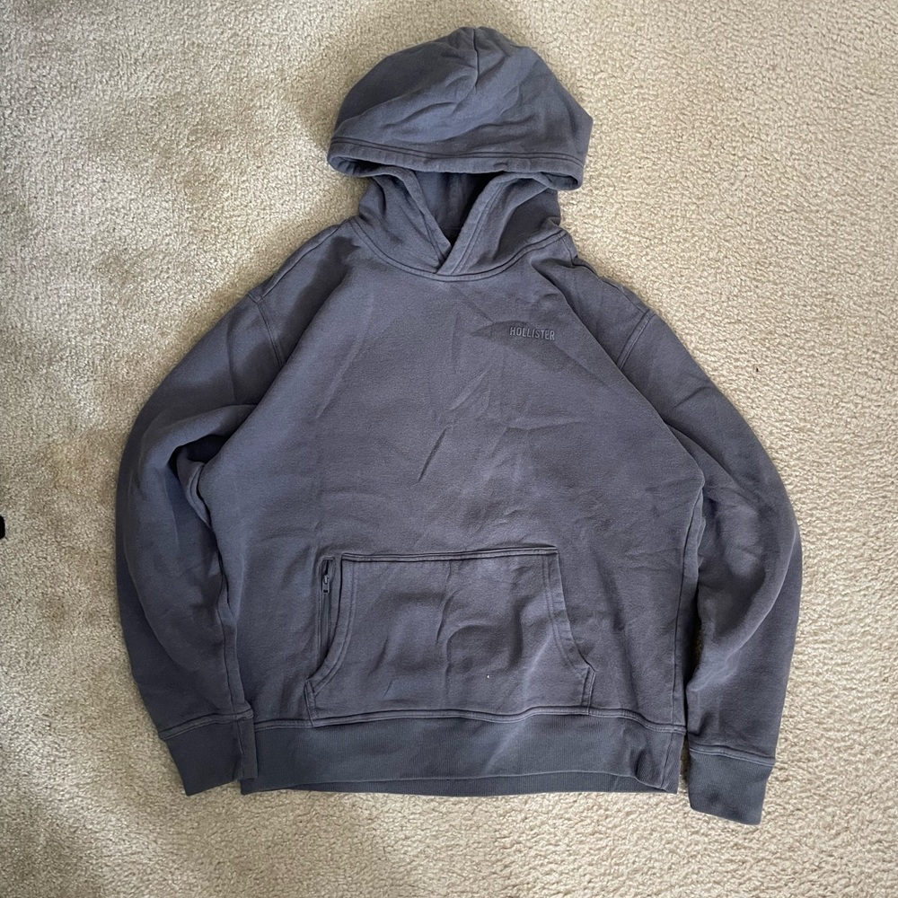 Vintage gray hoodie